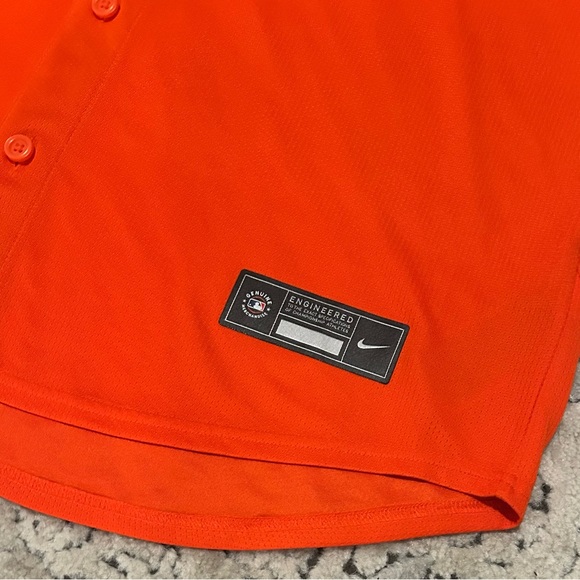 Nike Authentic Baltimore Orioles Adley Rutschman MLB Orange Jersey Men’s Sz L - Picture 6 of 8